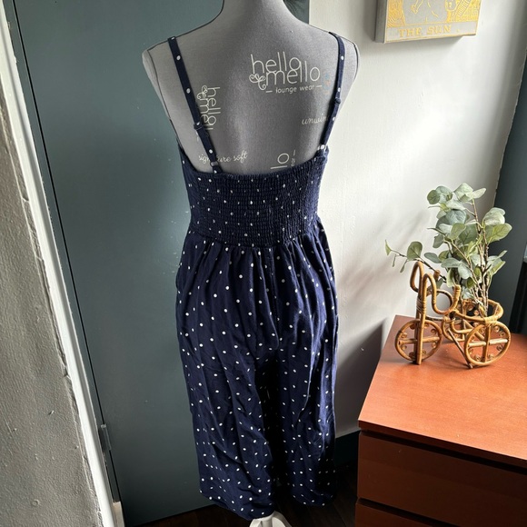 Old Navy polka dot jumpsuit romper size M - Picture 2 of 6